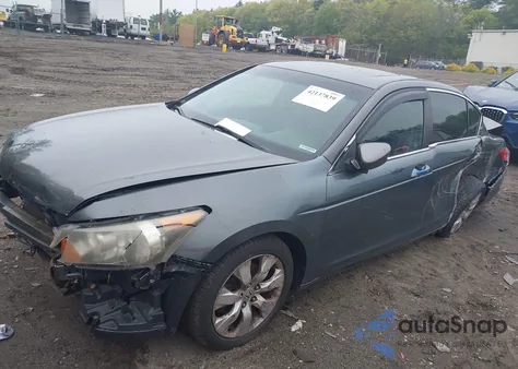 2008 Honda Accord 2.4 Ex-L from USA, damaged, VIN 1HGCP26828A014474